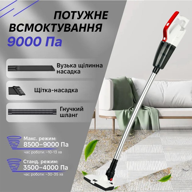Фото Пылесос INSPIRE A-071 White Red