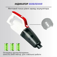 Пылесос INSPIRE A-071 White Red