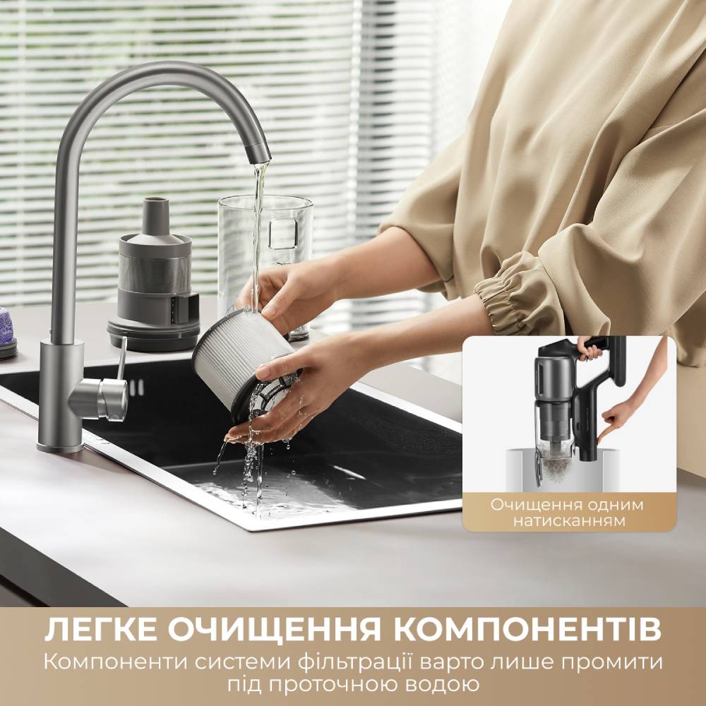 Фото 14 Пилосос DREAME Z30 Aqua Cycle (VZV77B)