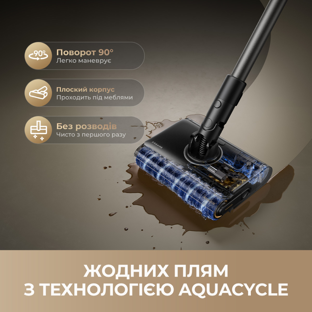 Пылесос DREAME R20 Ultra AquaCycle (VRV57F) Пылесос DREAME R20 Ultra AquaCycle (VRV57F) Тип моющий