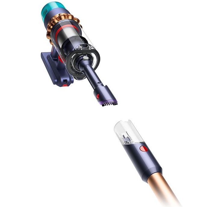 Внешний вид Пылесос DYSON SV23 GEN5DT Absolute Midnight Blue/Copper (447002-01)