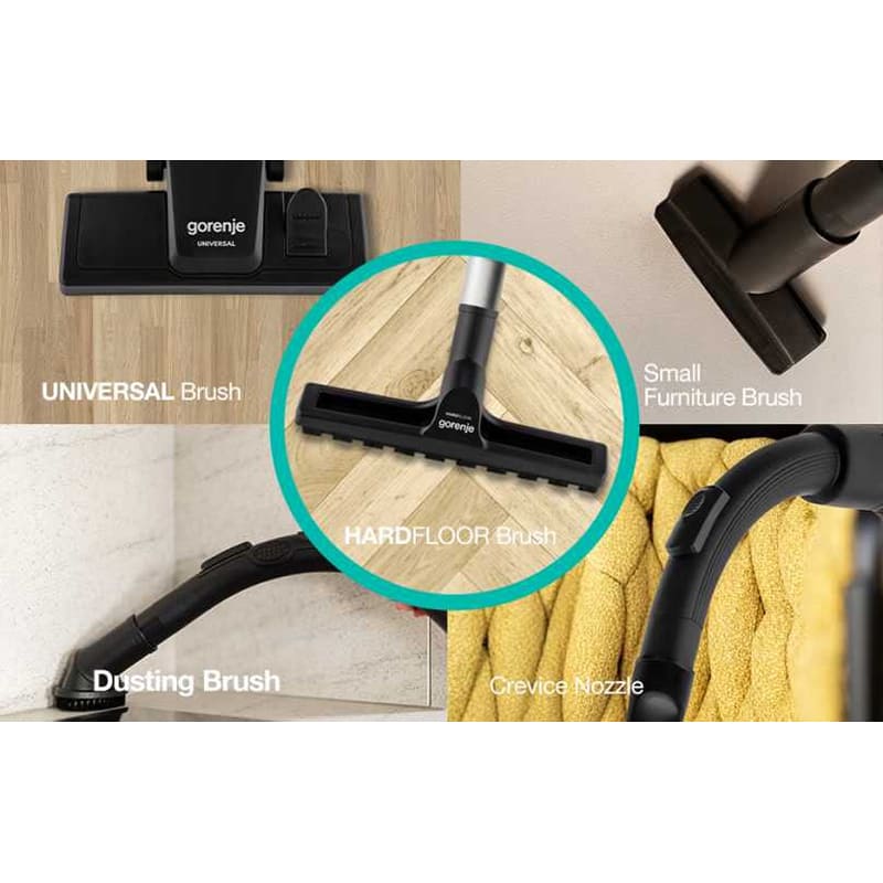 В Фокстрот Пылесос GORENJE VCE01G4AHGR