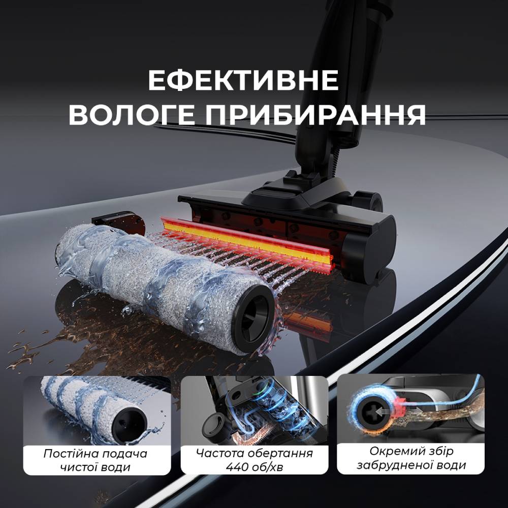 Пылесос DEERMA VX100 ULTRA Тип моющий