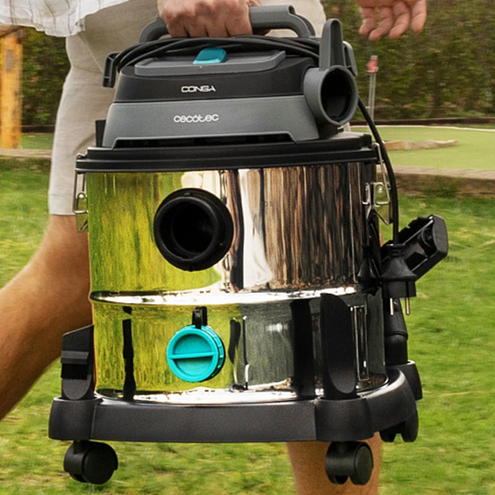 Пылесос CECOTEC Conga Rockstar Wet & Dry Steel Max Пылесос CECOTEC Conga Rockstar Wet & Dry Steel Max Тип уборки сухая + сбор жидкости
