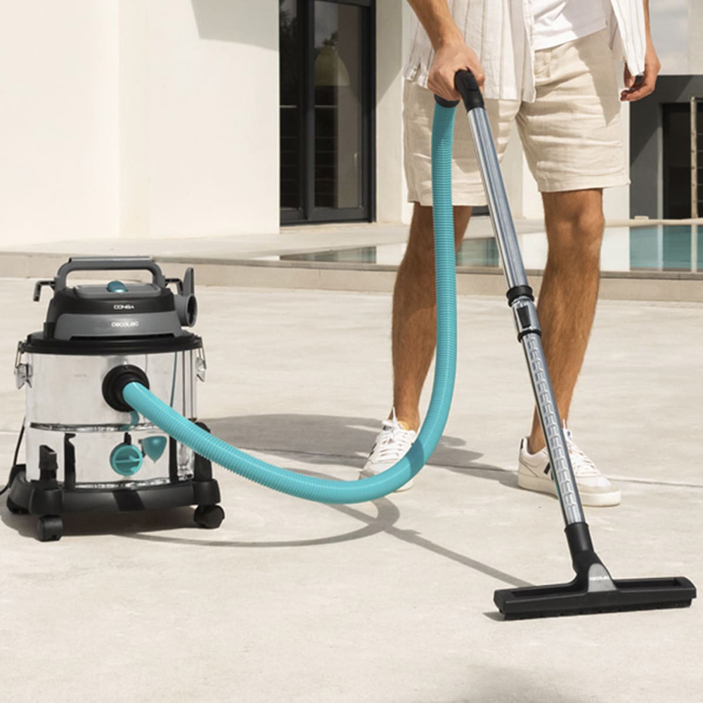 Пылесос CECOTEC Conga Rockstar Wet & Dry Steel Max Внешний вид Пылесос CECOTEC Conga Rockstar Wet & Dry Steel Max