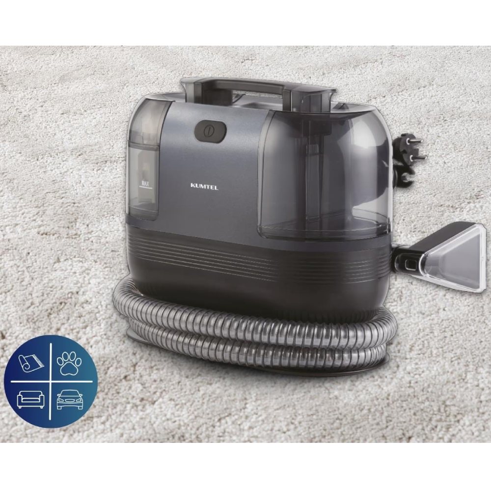 Пылесос KUMTEL HCC-02 Black Тип уборки влажная