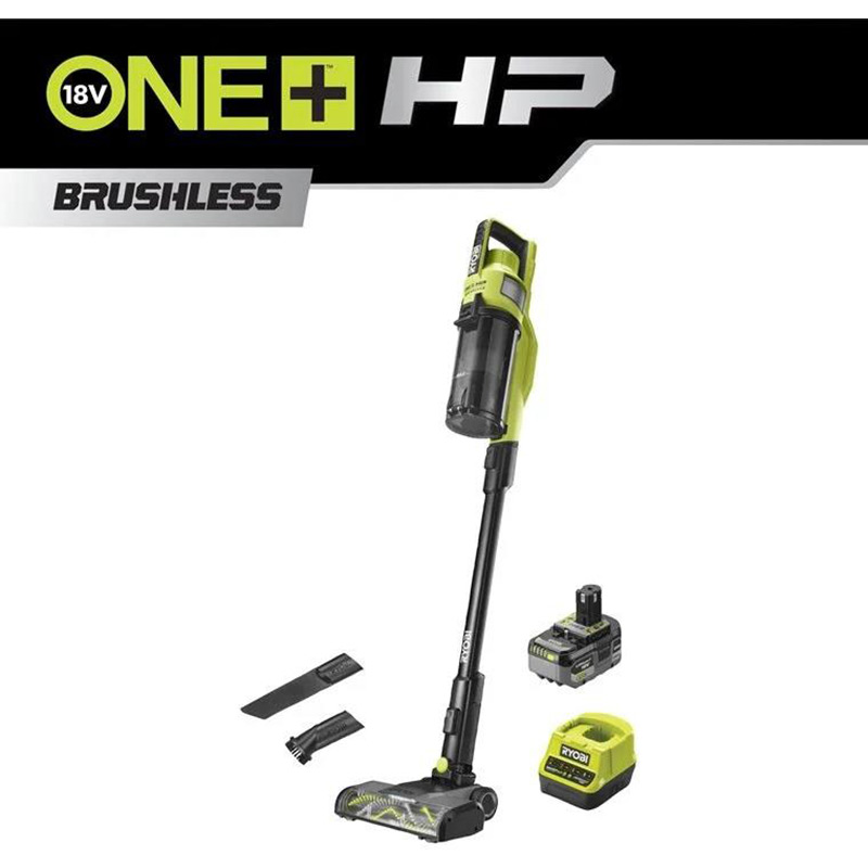 Пылесос RYOBI ONE+ HP RSV18X-1X40G (5133005660) Мощность потребляемая 150
