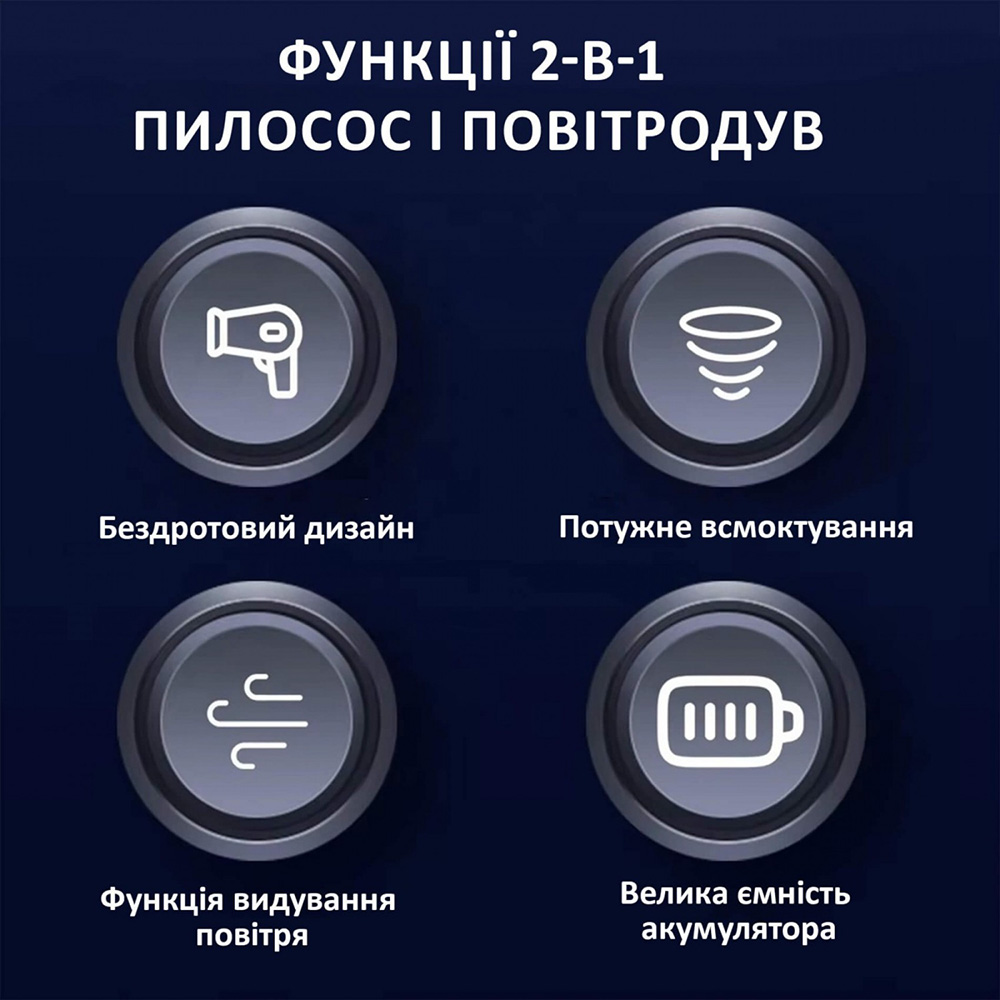 Покупка Пылесос ASPIRING Gale 4 Blow air Wireless and Cord (GL16P12K)