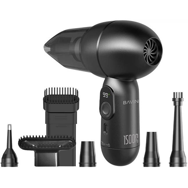 Пылесос BAVIN VC-02 15000Pa 2000 mAh Black (Z-VC02 BK)