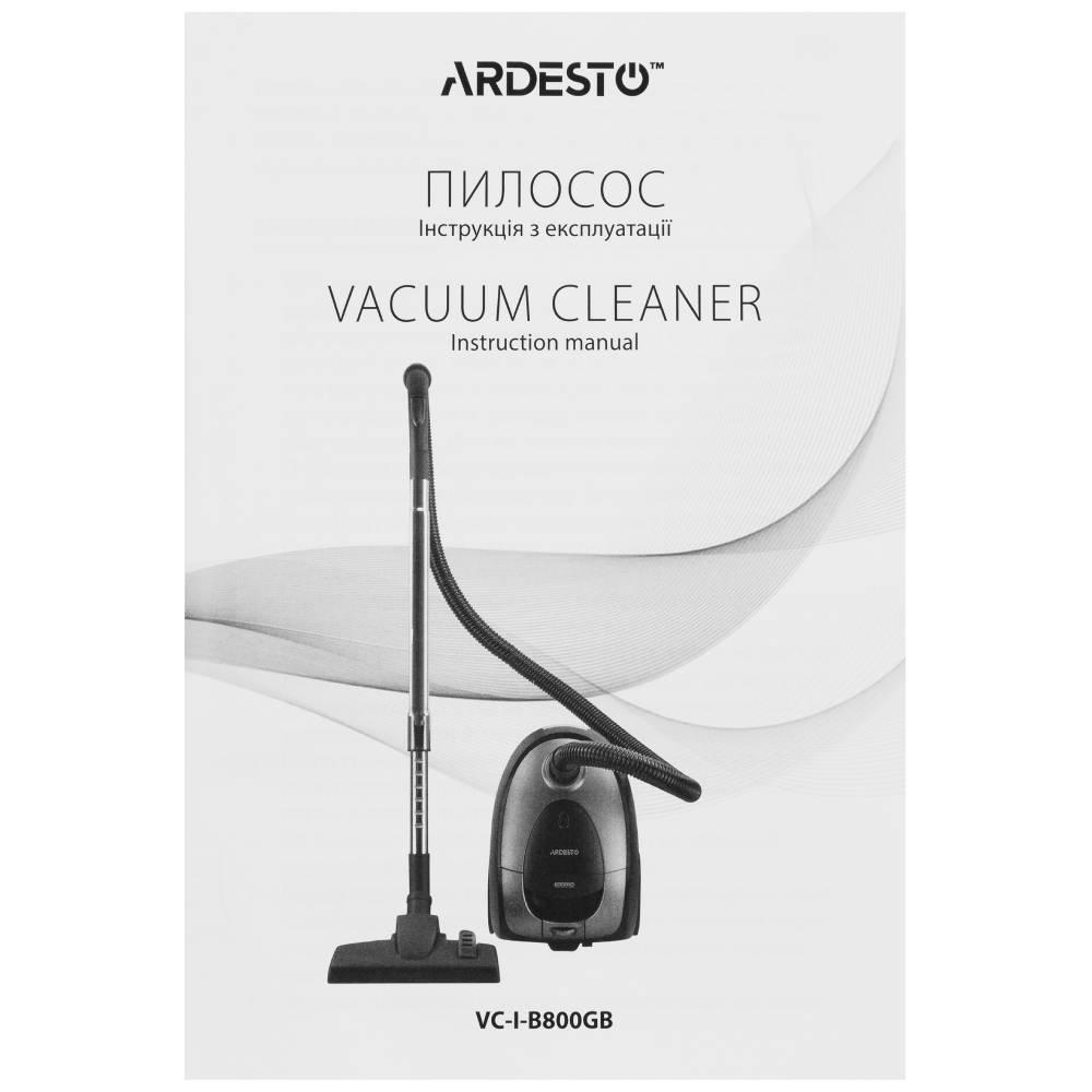 В інтернет магазині Пилосос ARDESTO VC-I-B800GB Black/Bronze