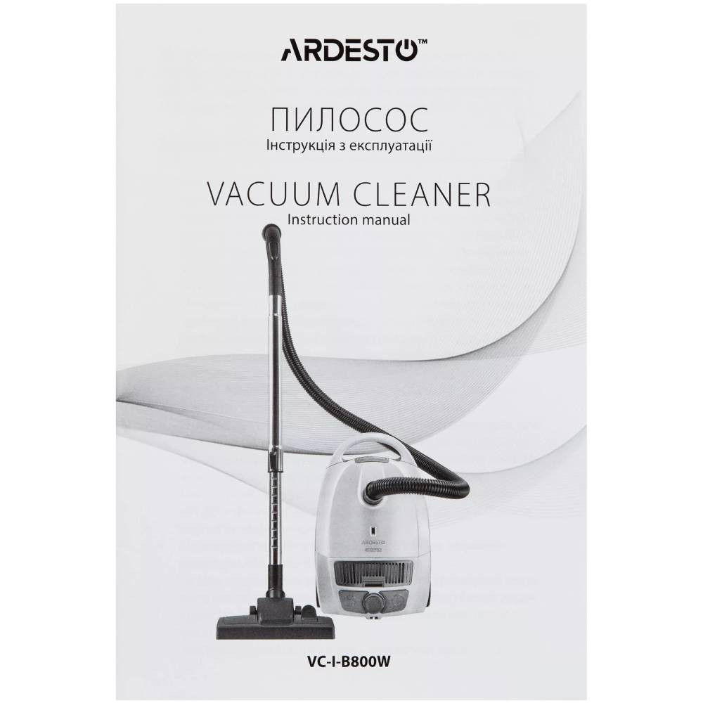 У Фокстрот Пилосос ARDESTO VC-I-B800W White
