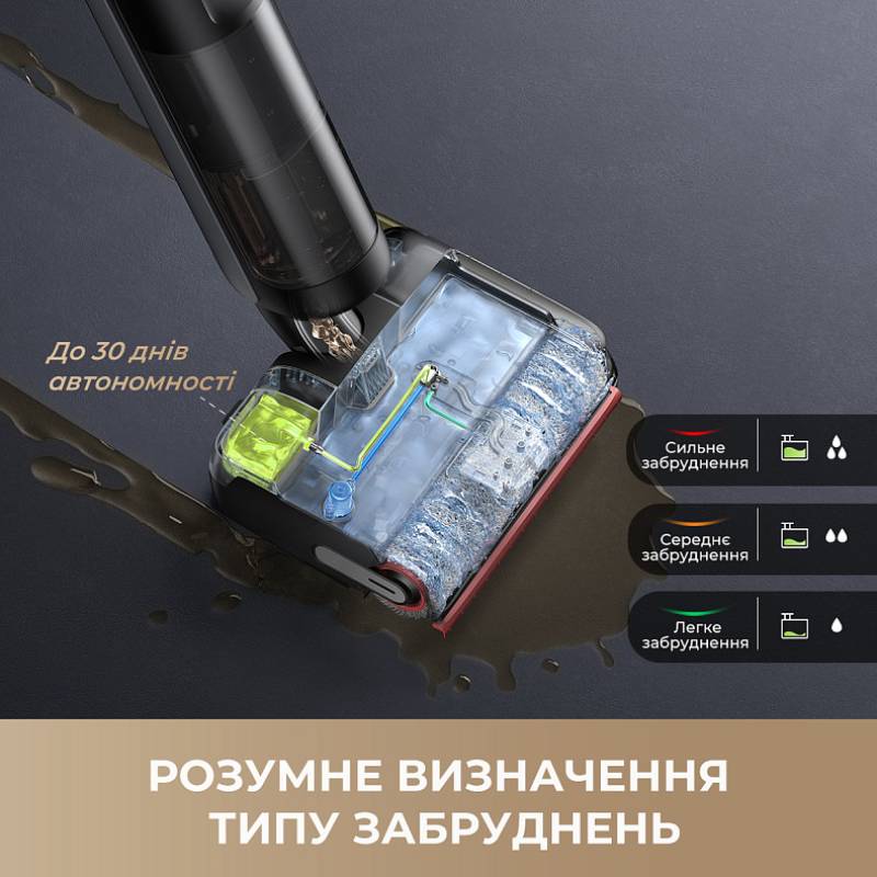 Зовнішній вигляд Пилосос DREAME H15 Pro FoamWash