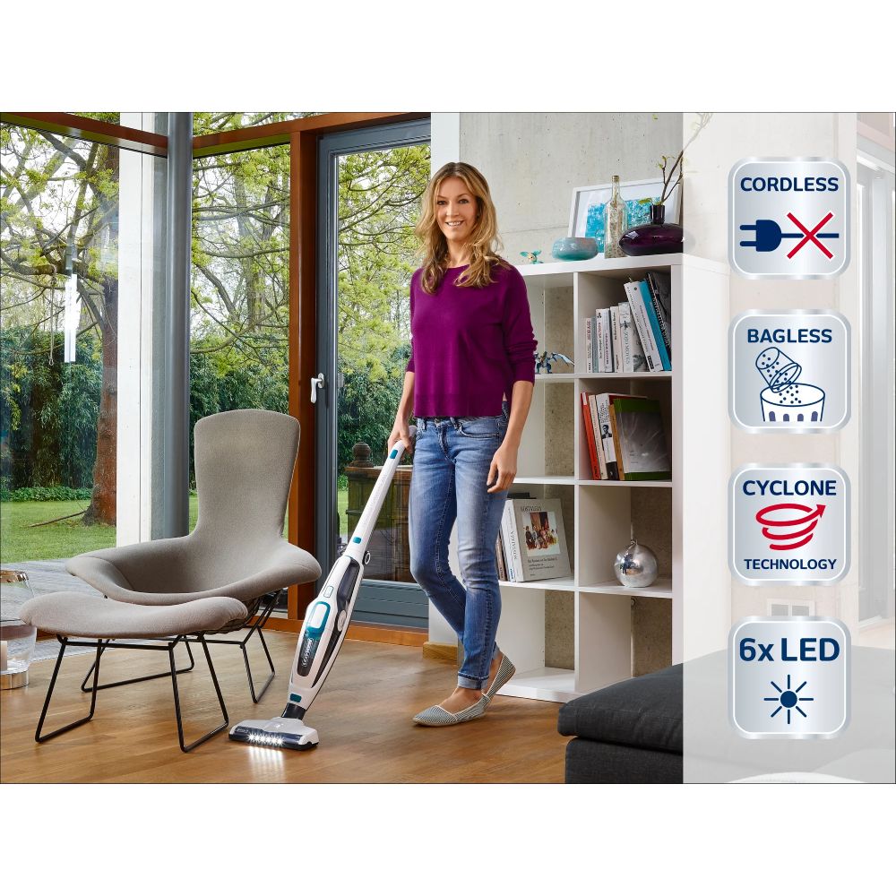 Пылесос LEIFHEIT Regulus PowerVac 2 в 1 D/AT (11925) Тип аккумуляторный