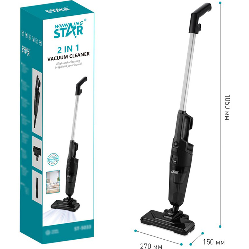 Заказать Пылесос WINNINGSTAR ST-5033 Black