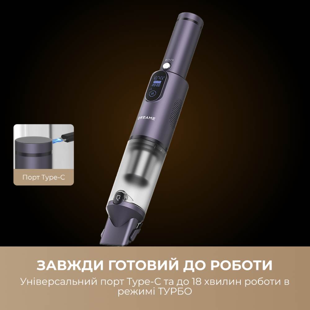 Пилосос DREAME E10 Потужність, що споживається 120