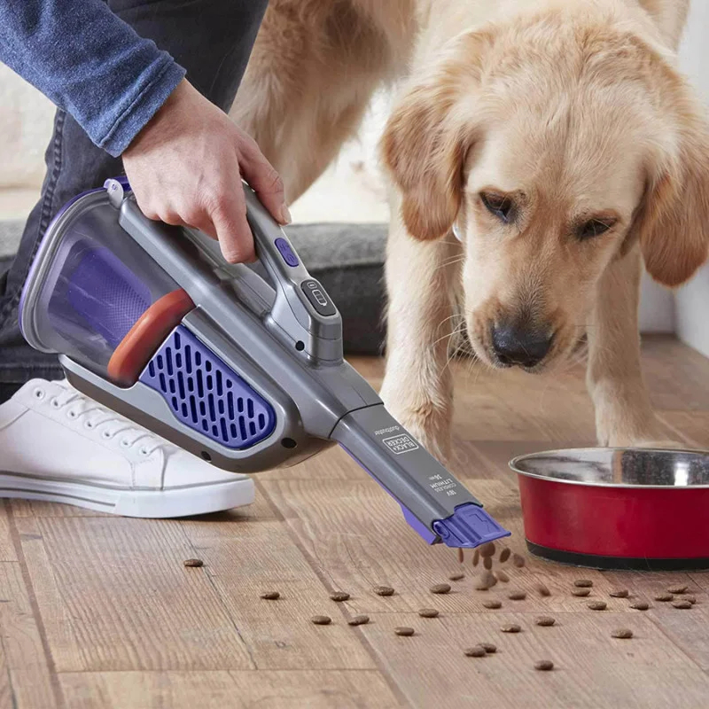 Пылесос ручной BLACK&DECKER BHHV520BFP Насадки и щетки для уборки шерсти