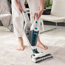 Пилосос акумуляторний Ardesto CVC-X0621WB White