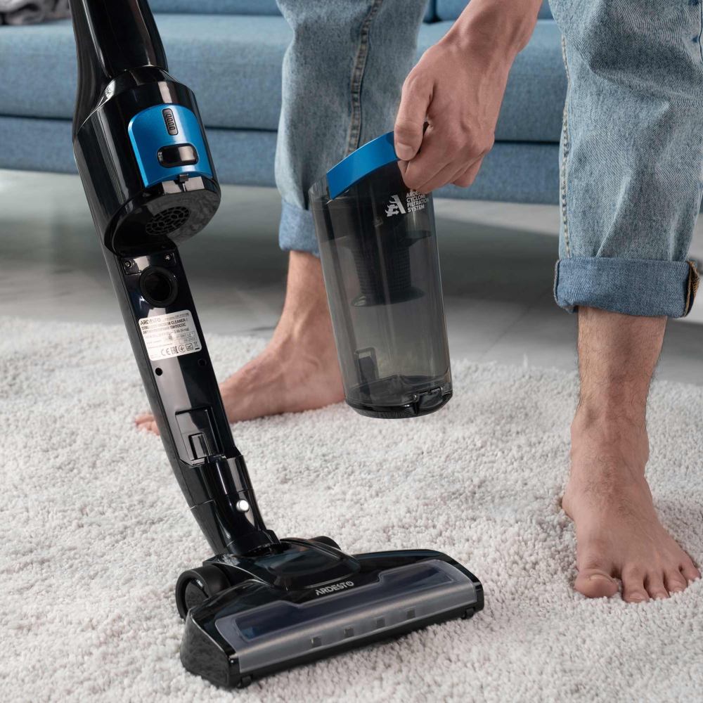 В Украине Пылесос аккумуляторный Ardesto CVC-X1011BB