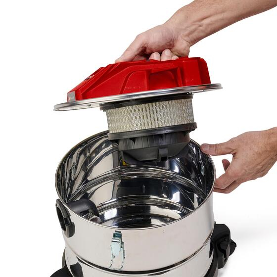 Зображення Пилосос акумуляторний Einhell X-Change TE-AV 1815 Li C Solo без АКБ (2351700)