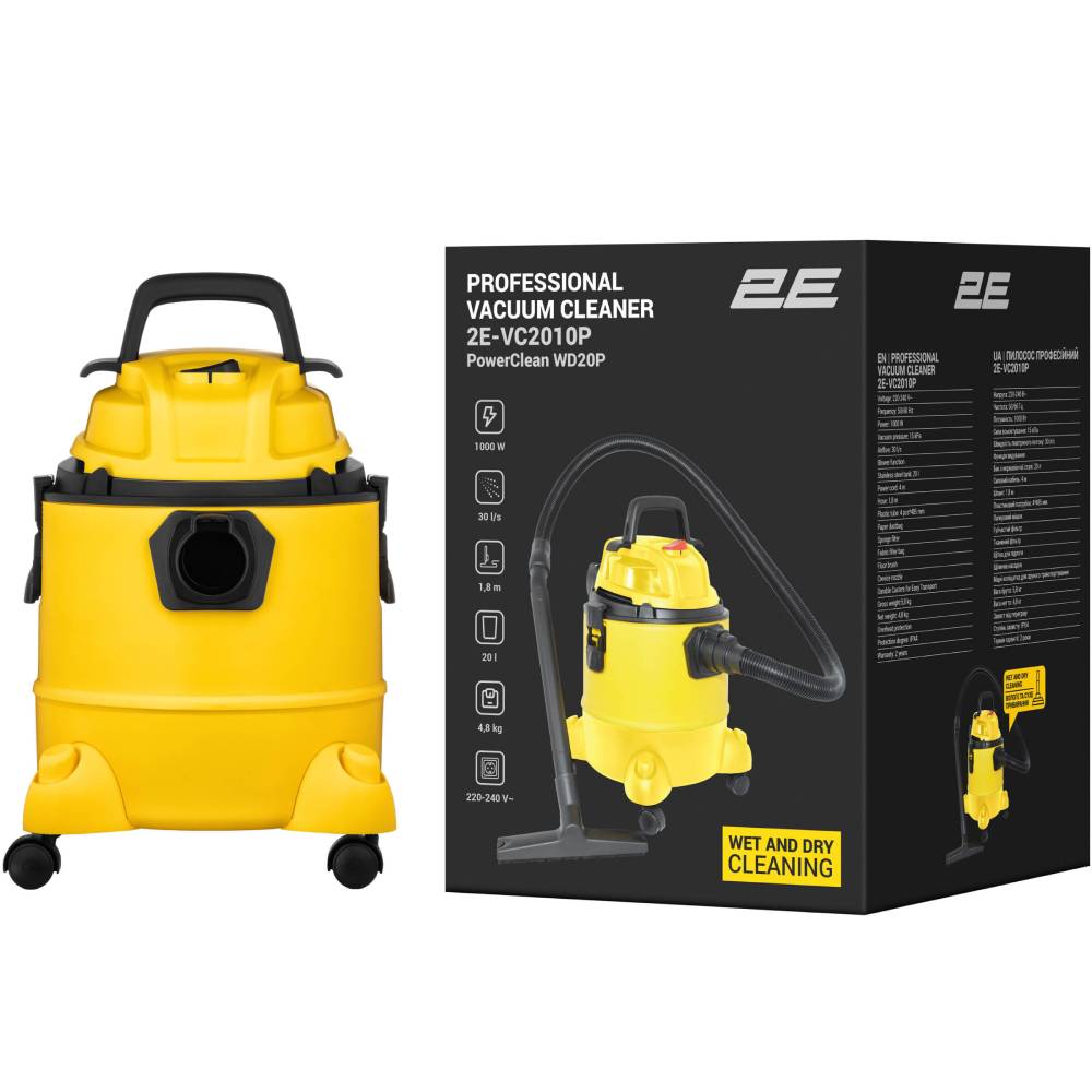 Фото 15 Пилосос 2E PowerClean (2E-VC2010P)