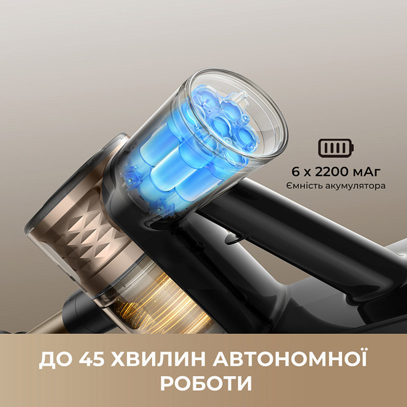 Пылесос DREAME R10s Lite (VRV80A) Тип аккумуляторный