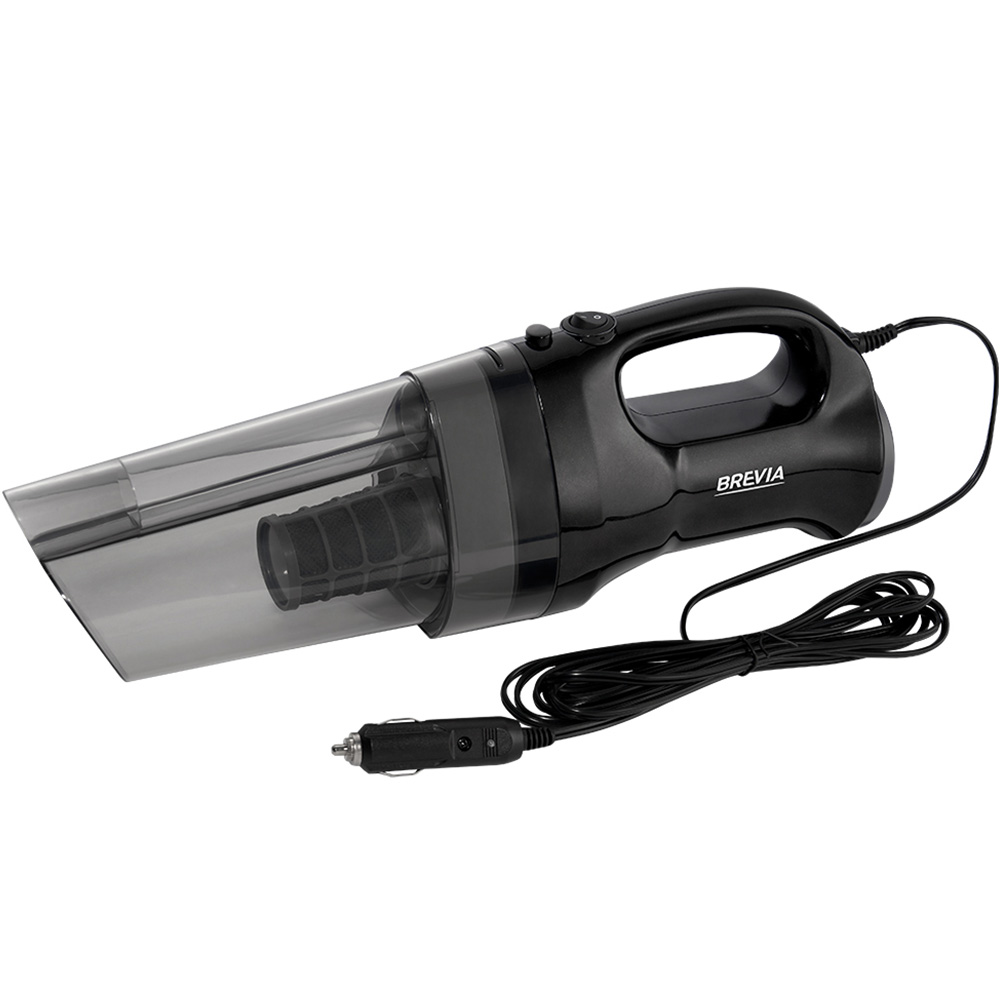 Пылесос автомобильный BREVIA Black (30100CB)
