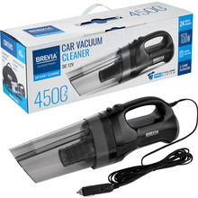 Пылесос автомобильный BREVIA Black (30100CB)