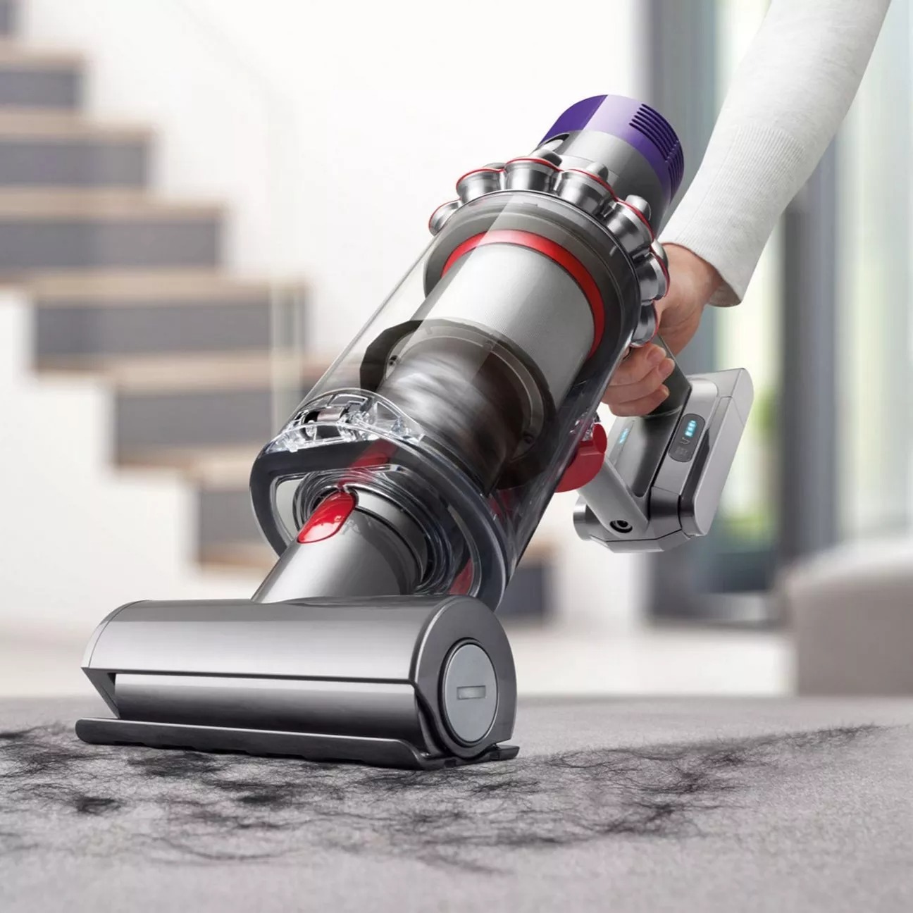 Пылесос DYSON SV58-A V10 Submarine EU/CH/MEA SNk/Ir/Co Тип ручной