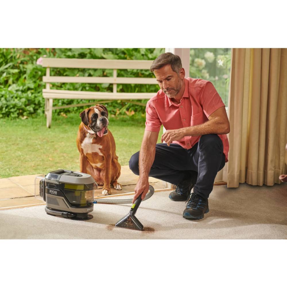 Фото Пилосос миючий RYOBI ONE+ RDC18BL-0 18В без АКБ та ЗУ (5133006212)