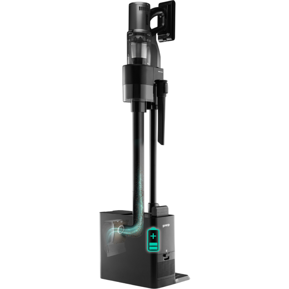 Пылесос аккумуляторный GORENJE SVC296749NEBL (V24P01FP2960EU) Тип аккумуляторный