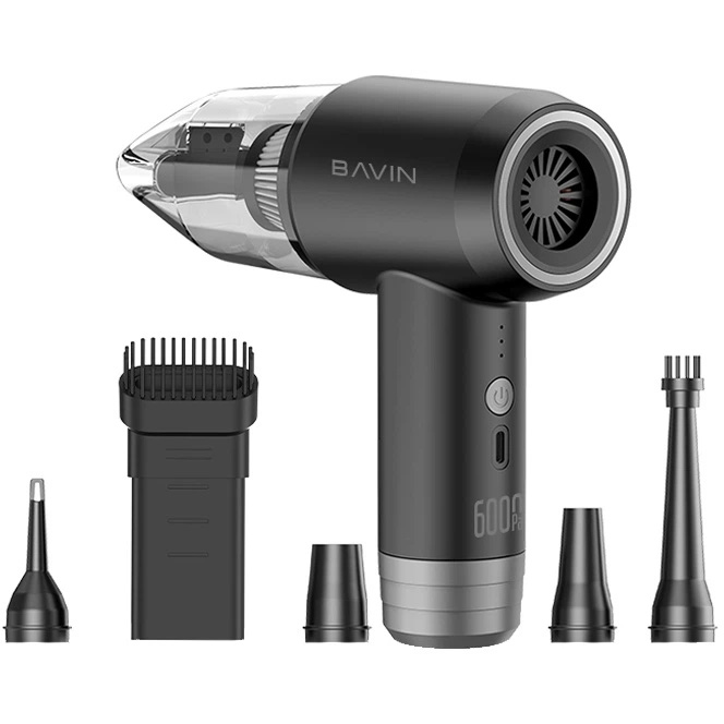 Пылесос автомобильный BAVIN VC-01 Black (Z-VC01 BK)