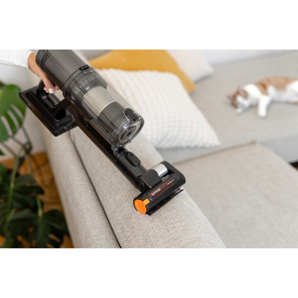 Зовнішній вигляд Пилосос акумуляторний GORENJE SVC296449NMBL (V24P01FP2960EU)