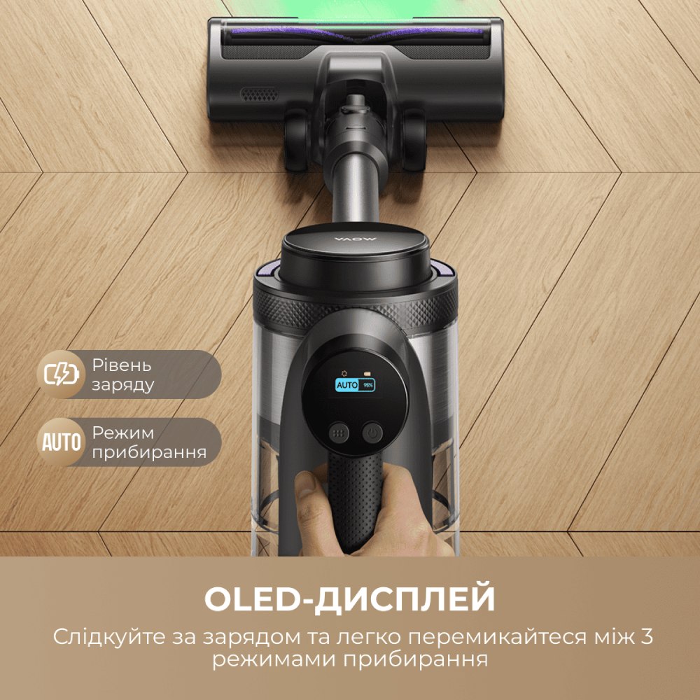 Пилосос акумуляторний MOVA S7 Ultra (V2590E) Тип акумуляторний