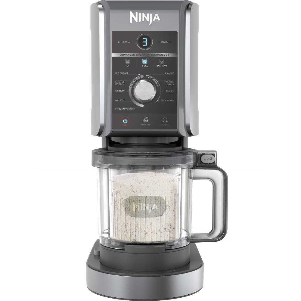 Мороженица NINJA CREAMi Deluxe 10-in-1 (NC501EU) Тип автоматическая