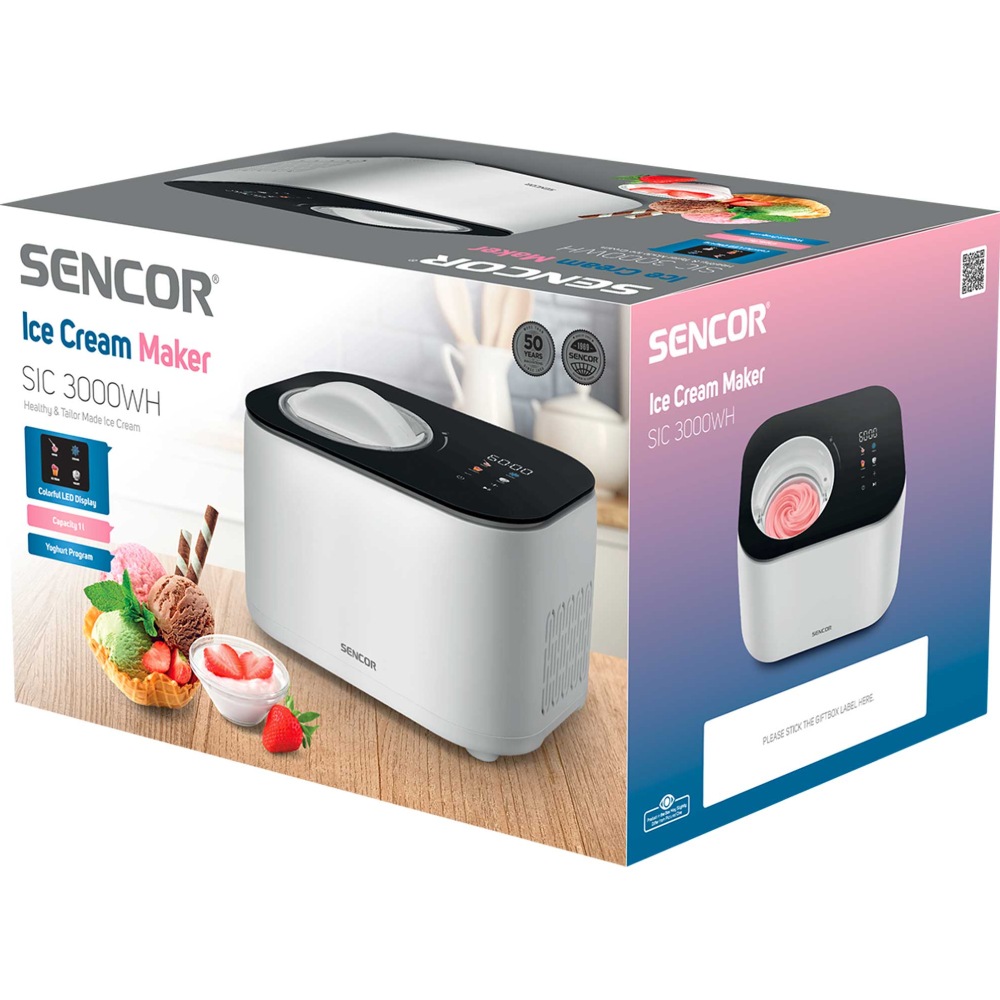 Зображення Морожениця SENCOR SIC3000WH