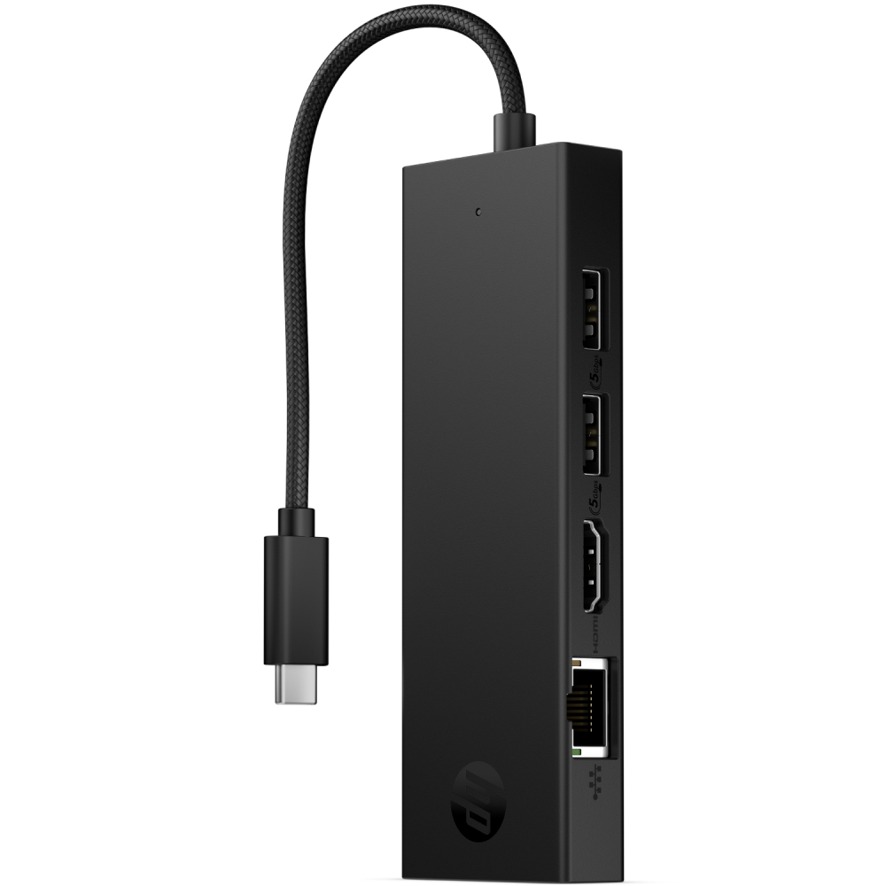 USB-хаб HP USB-C 4K HDMI Black (BR1U3AA)