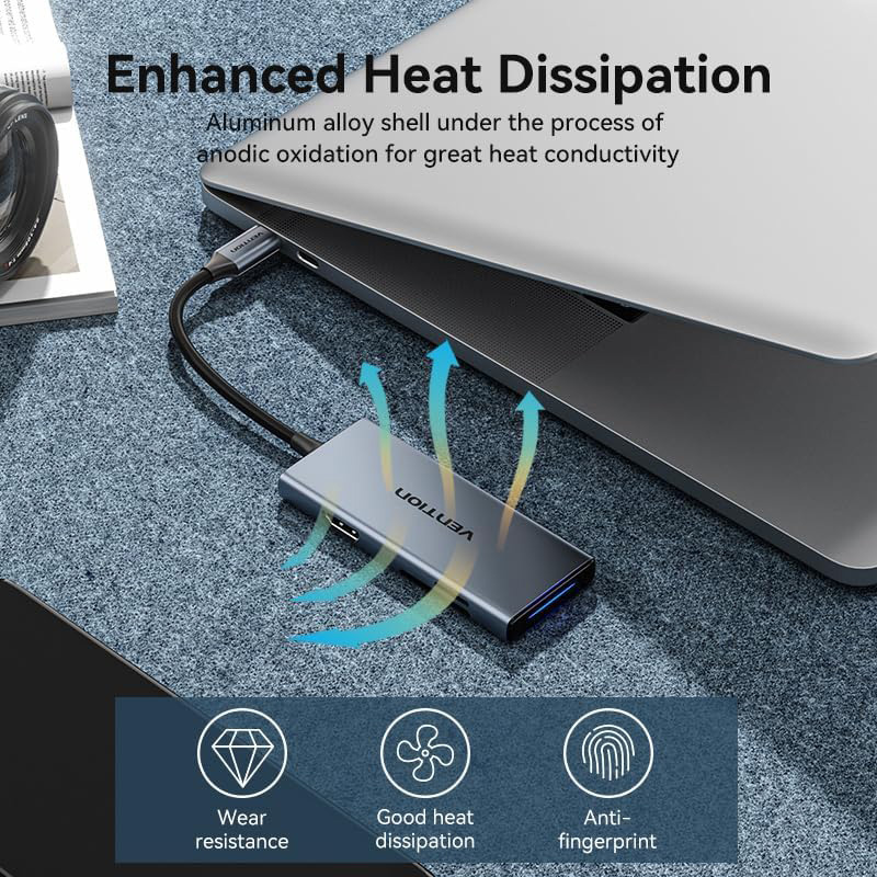 Док-станція VENTION TOOHB Інтерфейс підключення USB Type-C