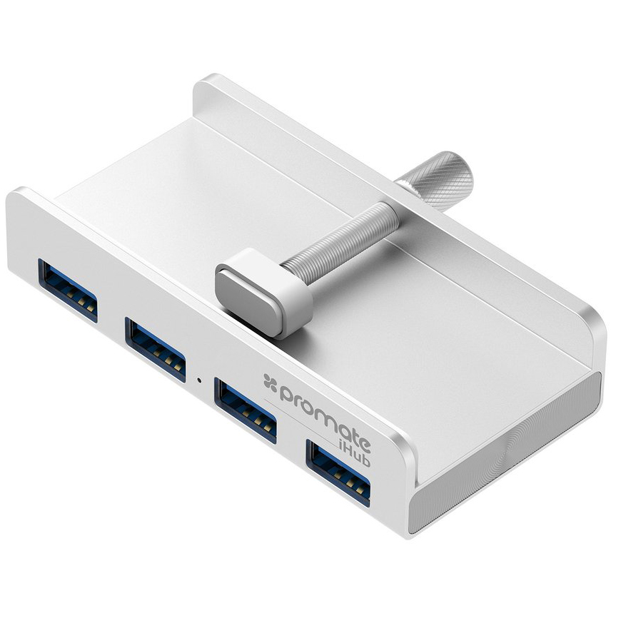 USB-хаб PROMATE iHub Silver Тип USB-хаб