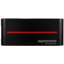 USB-хаб PROMATE pocketHub Black