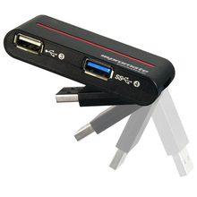 USB-хаб PROMATE pocketHub Black