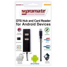 Док-станція PROMATE proLink OTG 5-in-1 Black