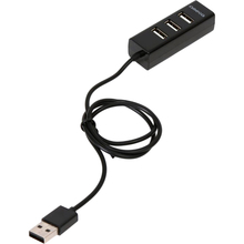 USB-хаб OMEGA 4-in-1 Black (OUH243B)