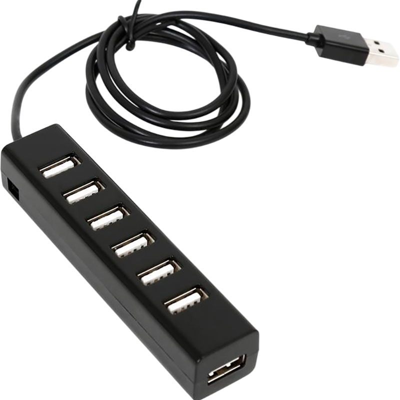 USB-хаб OMEGA 7-in-1 Black (OUH7PB) Тип USB-хаб