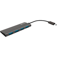 USB-хаб PROMATE MiniHub-C4 Grey 4-in-1 (minihub-c4.grey)