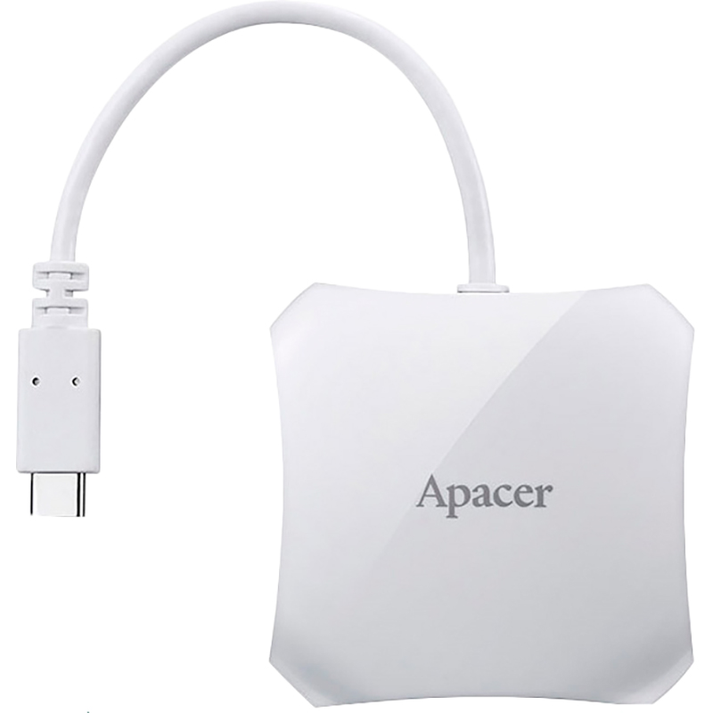 USB-хаб APACER AP350 4-in-1 White (APAP350W-1) Тип USB-хаб