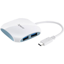 USB-хаб APACER AP350 4-in-1 White (APAP350W-1)