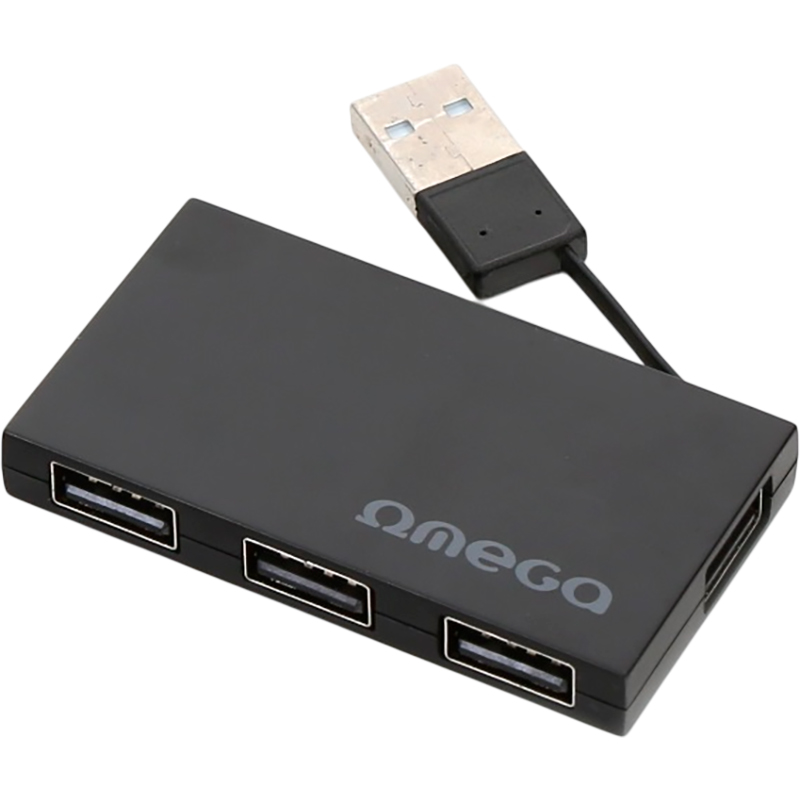 USB-хаб OMEGA 4-in-1 (OUH24BB) Тип USB-хаб