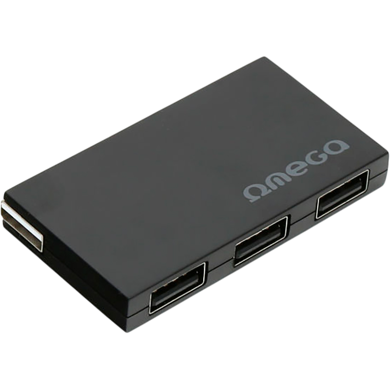 USB-хаб OMEGA 4-in-1 (OUH24BB)