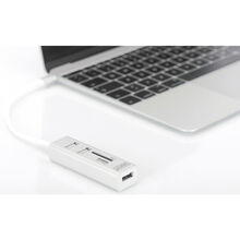 Док-станция DIGITUS USB 2.0 Type-C White (DA-70243)