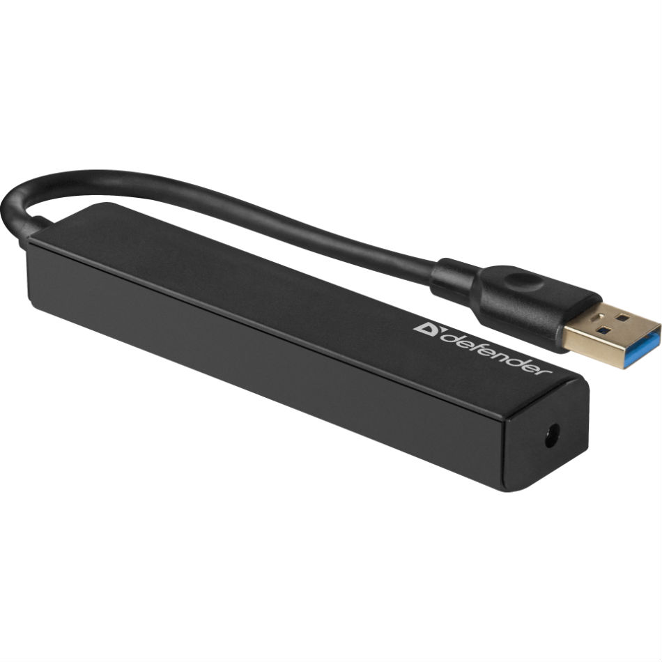 USB-хаб DEFENDER Quadro Express USB3.0 Black (83204) Тип USB-хаб